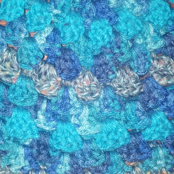 🧶 blue beanie - Picture 3 of 5